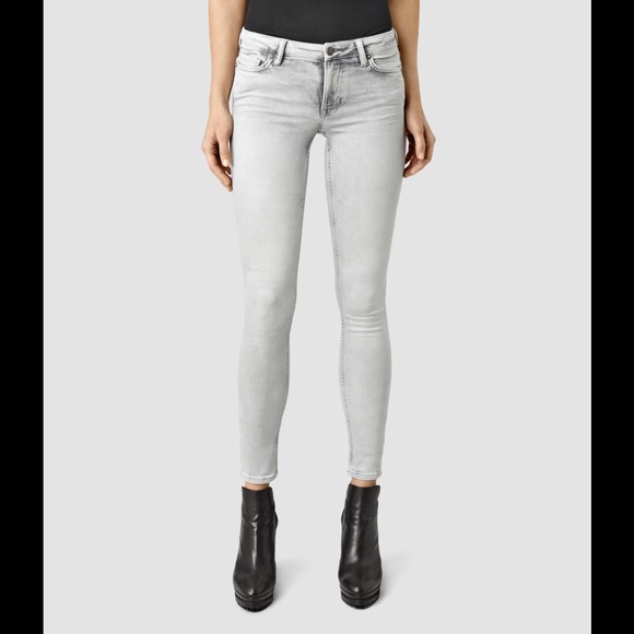 All Saints Denim - ALL SAINTS MAST BLEACHED SUPER SKINNY